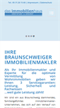 Mobile Screenshot of das-immobilienhaus.de